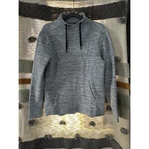 All In Motion Men's Sweatshirt Pullover High Collar Gray Athletic - Small